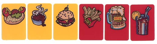 Diner Target Decals Set ver. 2 (set of 6)
