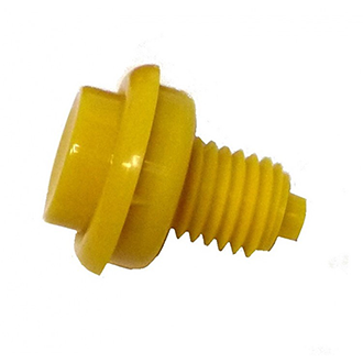 Flipper Button - Yellow